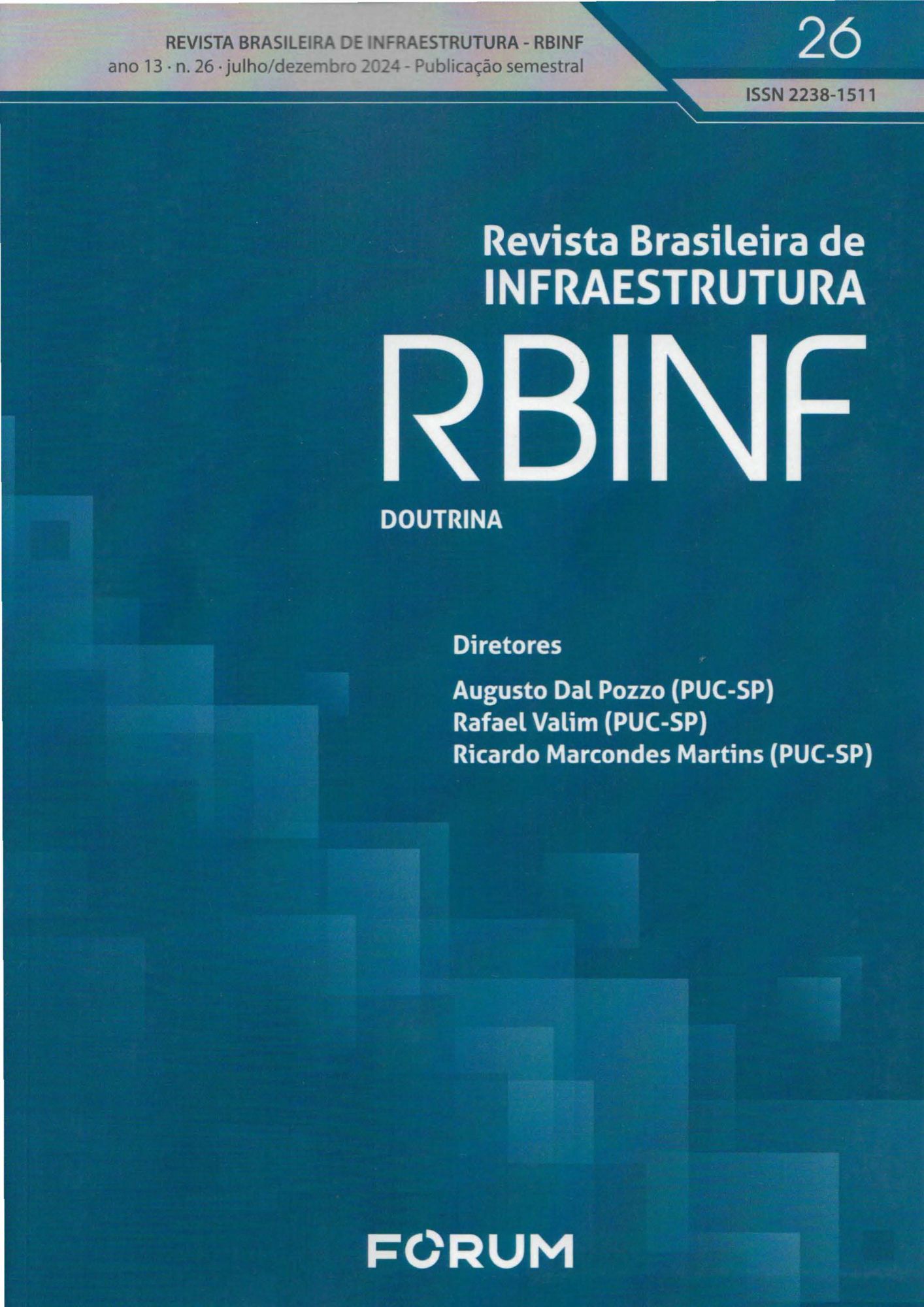 					Visualizar v. 13 n. 26 (2024): Revista Brasileira de Infraestrutura - RBINF | 26
				
