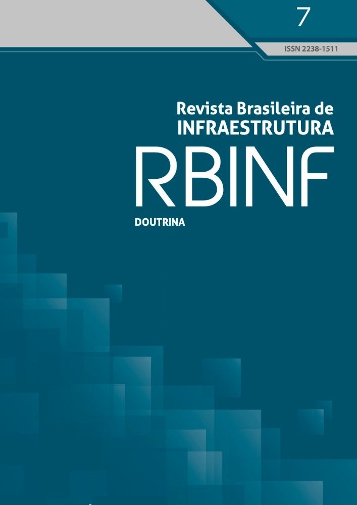 Revista Brasileira de Infraestrutura - RBINF | 07